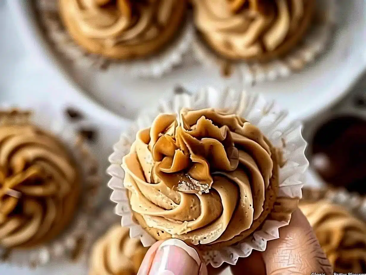 Classic Peanut Butter Blossoms 1 Delicious classic Peanut Butter Blossoms cookies topped with chocolate kisses